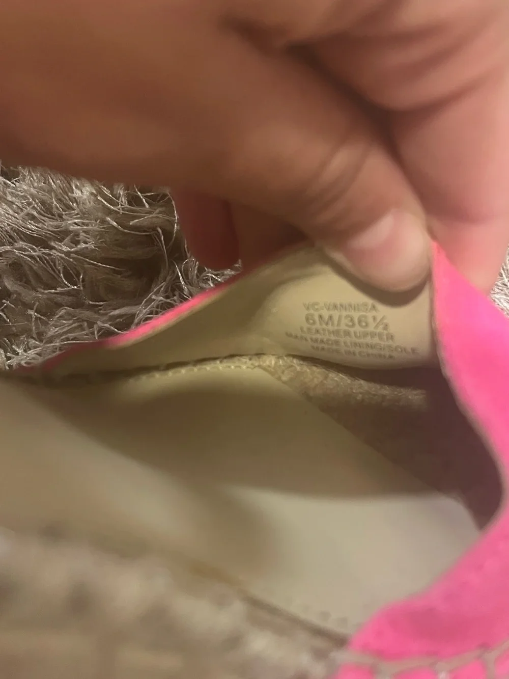 Vince Camuto Bright Pink Studded Espadrille Sandals